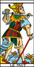 Il Matto Carta dei Tarocchi
